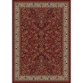 Concord Global 3 ft. 11 in. x 5 ft. 7 in. Persian Classics Sarouk - Red 20904